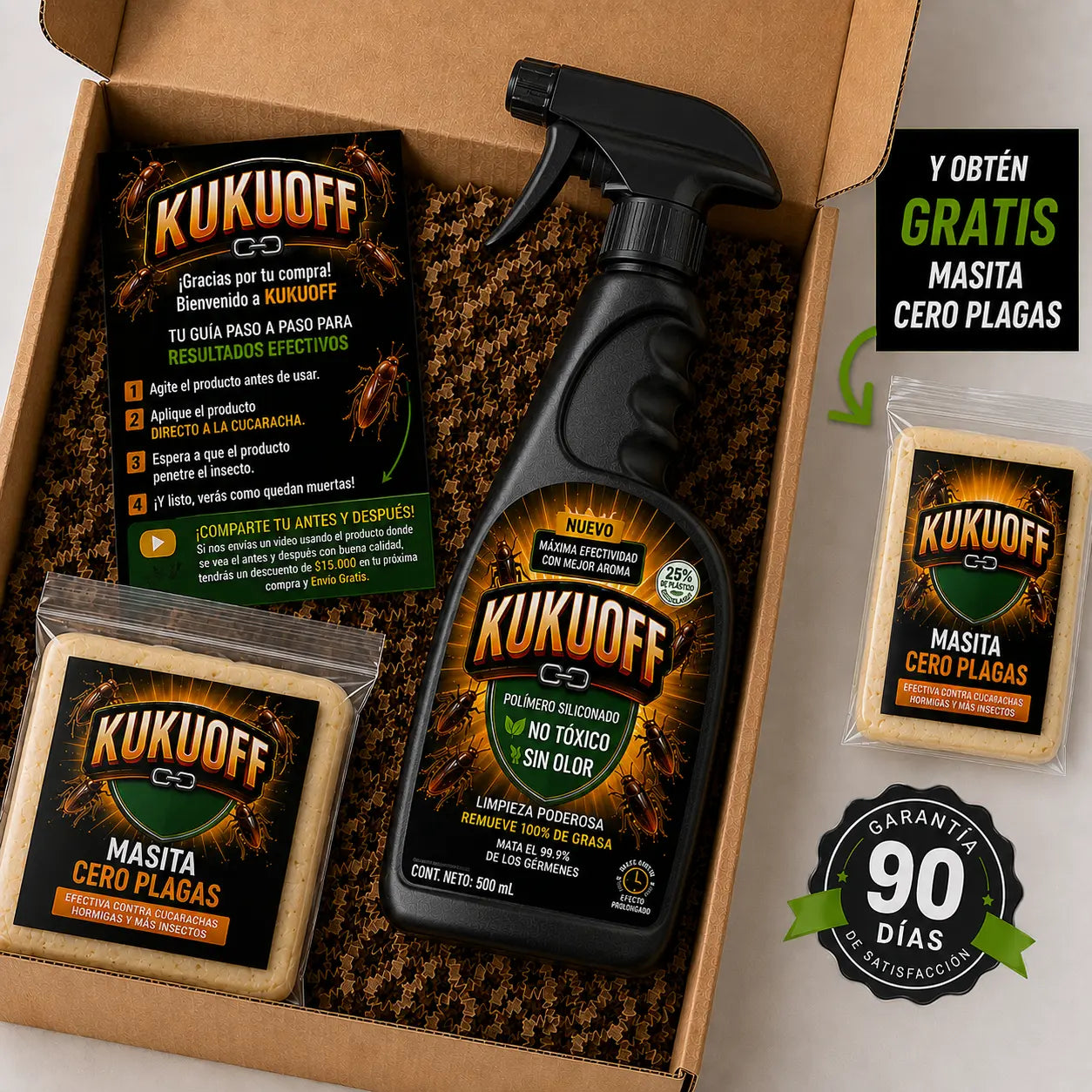 Super Kit Kukuoff® - Elimina plagas en segundos🪳